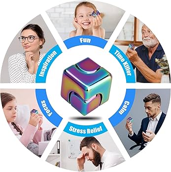 Infinity Fidget Cube Spinner for Kids Adults, Transformable